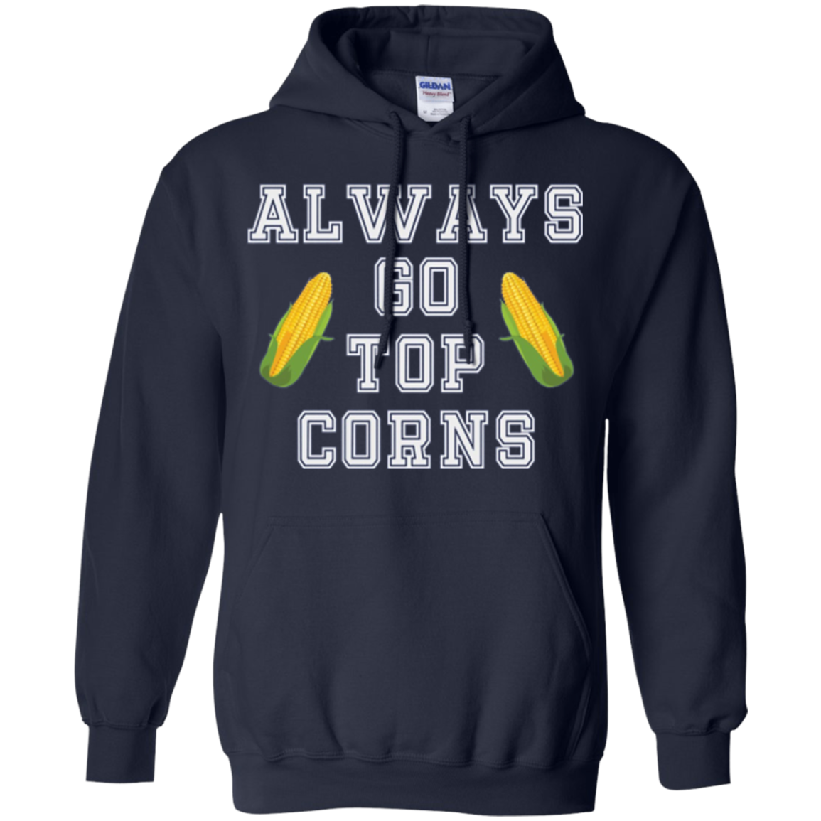 Always Go Top Corns T-shirt Hockey Long Sleeve Tee
