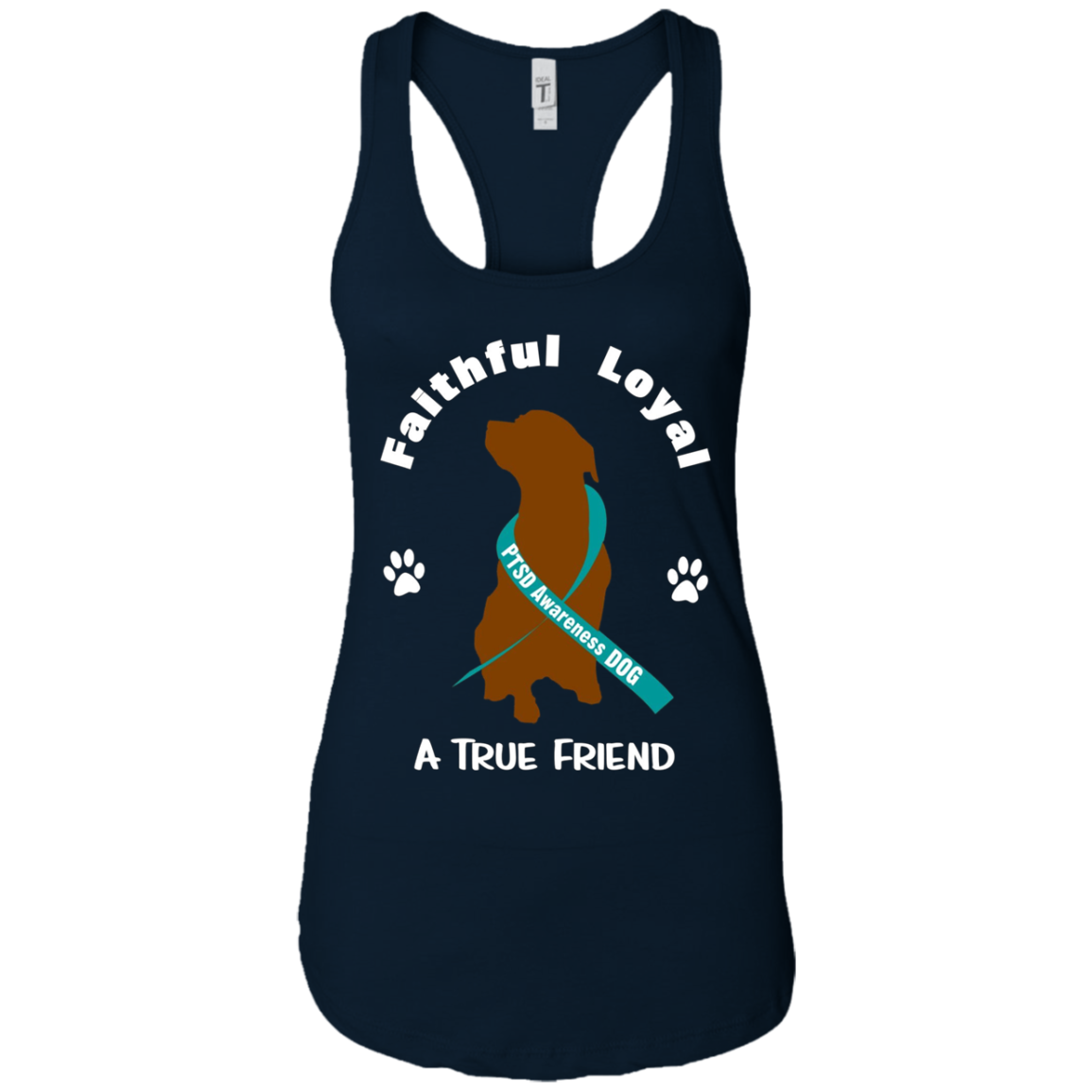 A True Friend PTSD Awareness Support Dog Shirts