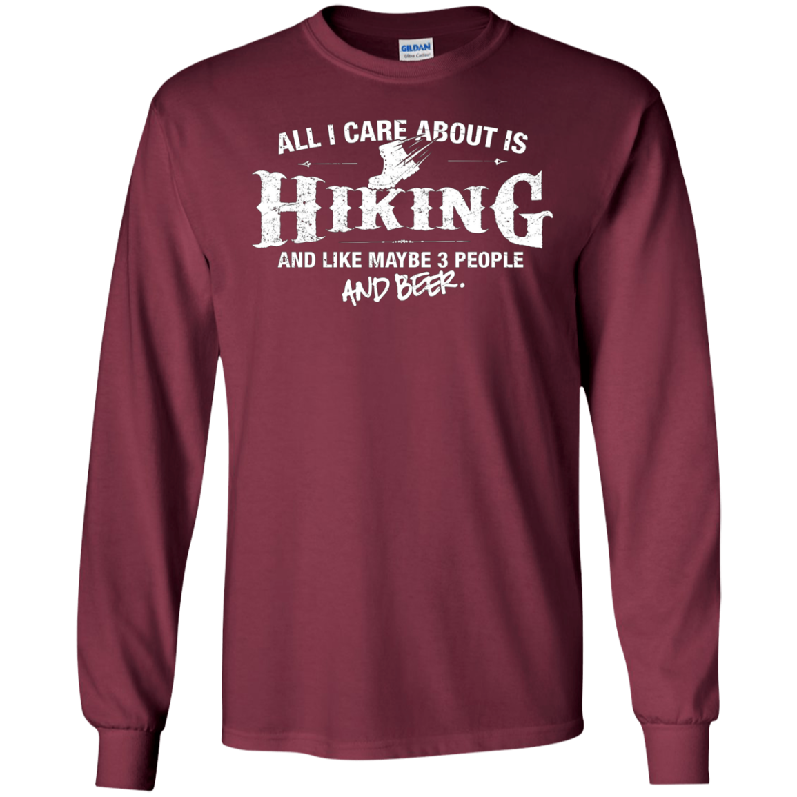 All I Care About is Hiking Shirt Beer T-Shirt