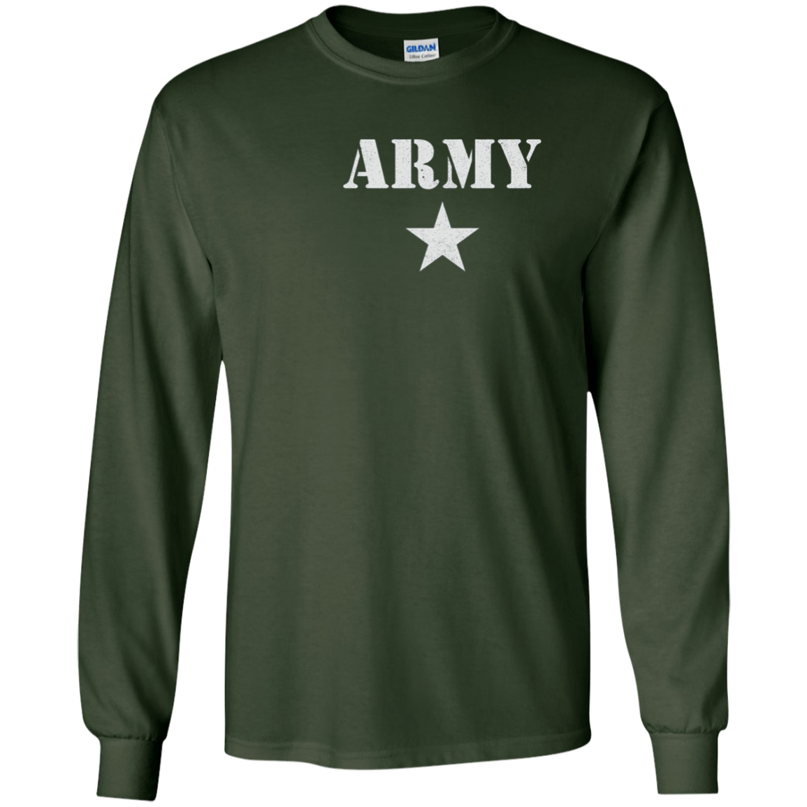 Army Pochoir Star Shirt Vintage Workout PT Tee