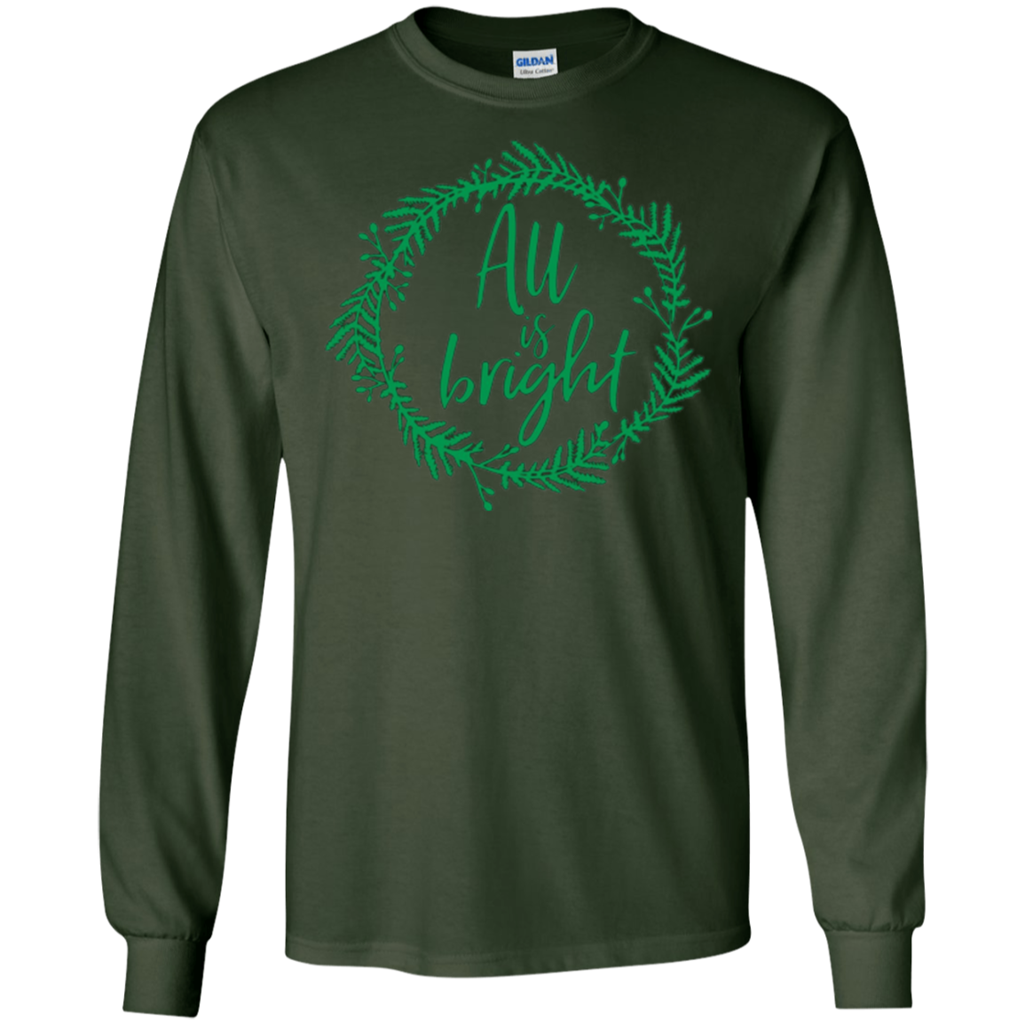 All is Bright Christmas Joy Caroling Holiday Christian Shirt