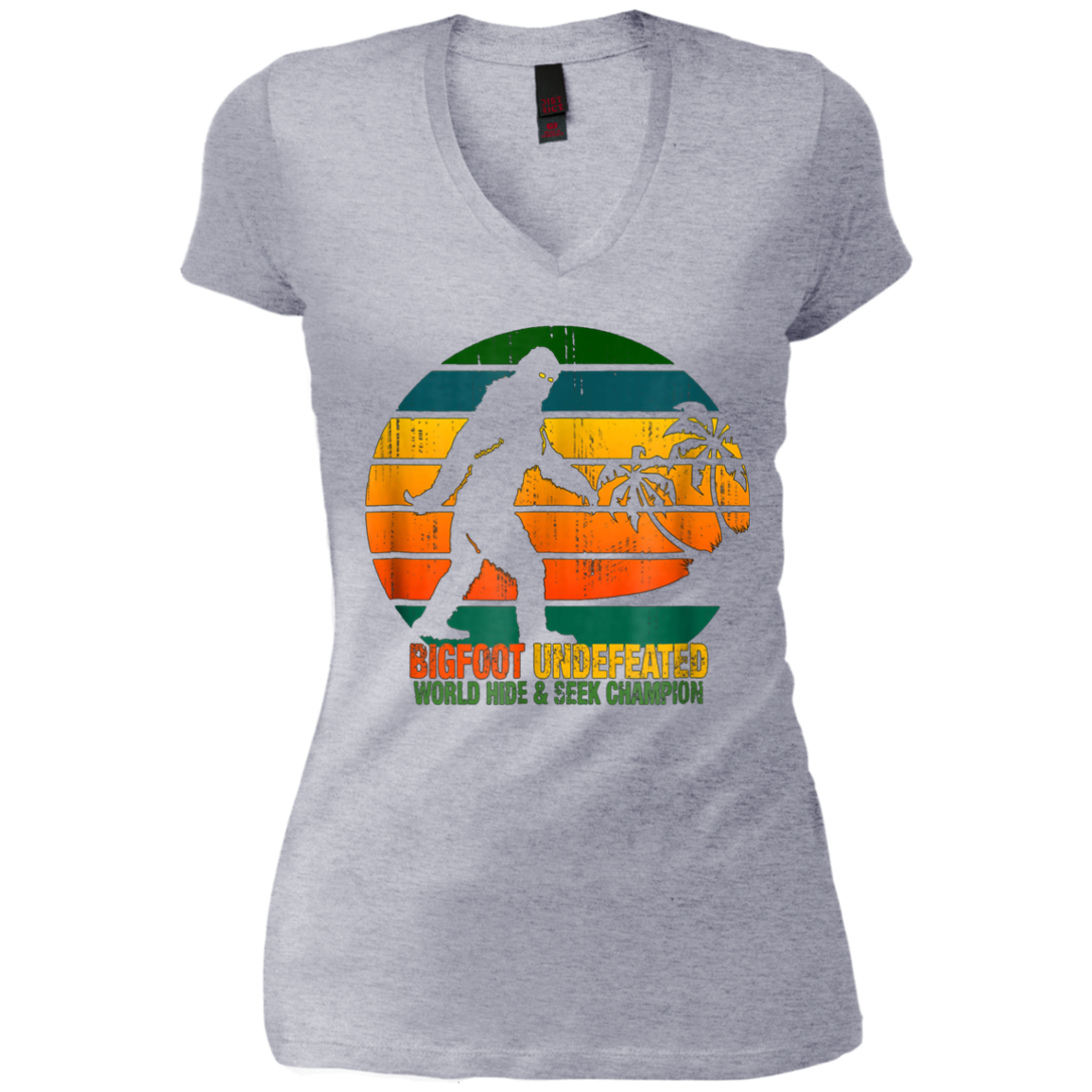 Bigfoot Undefeated World Hide & Seek Champion T Shirt