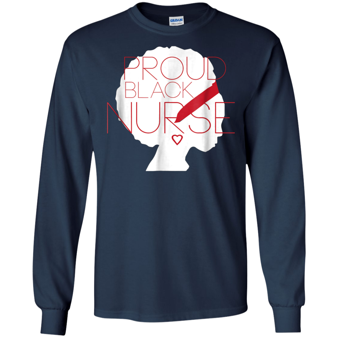 African American Proud Black Nurse T-Shirt LPN RN Gifts Her