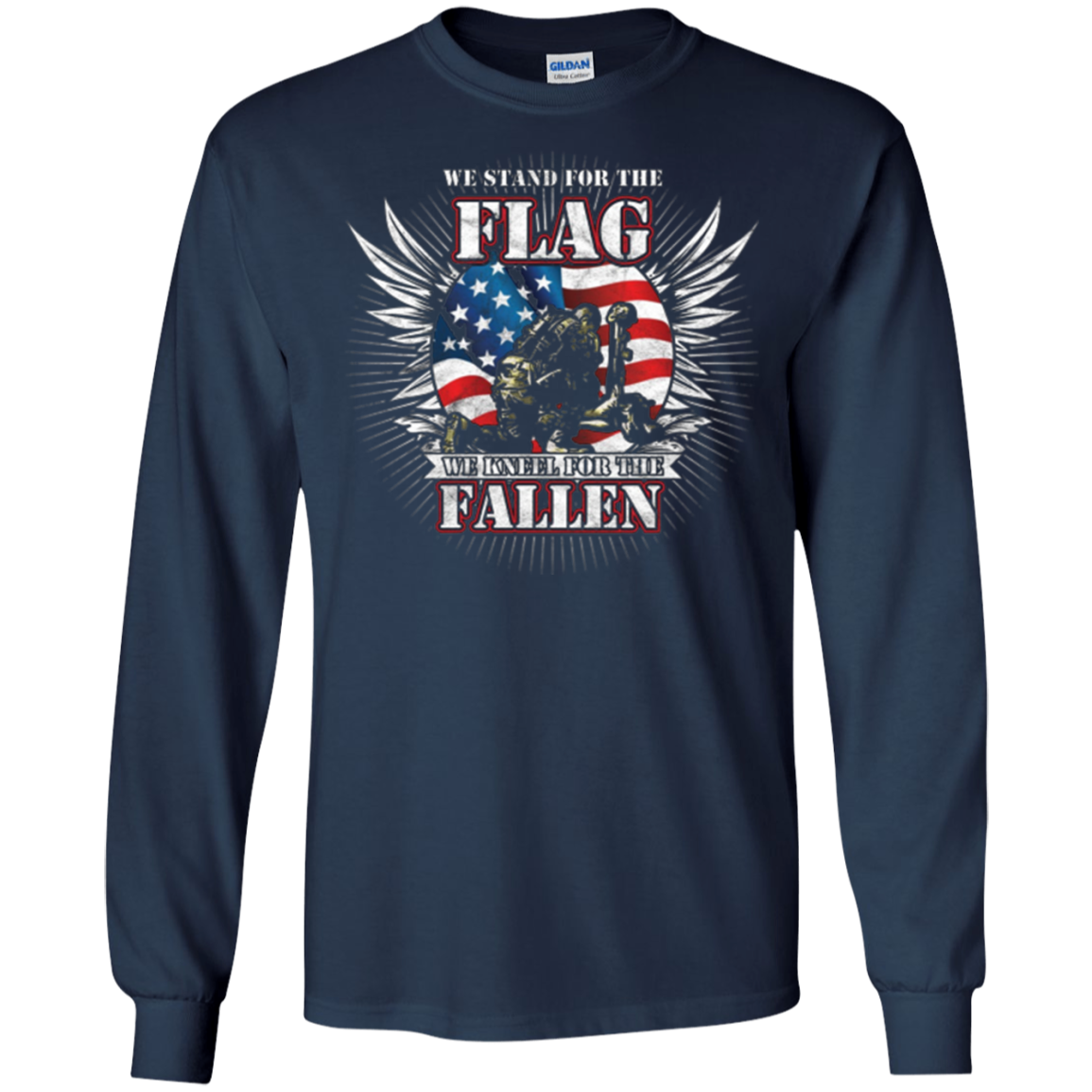 'We Stand For The Flag, We Kneel For The Fallen' Shirt