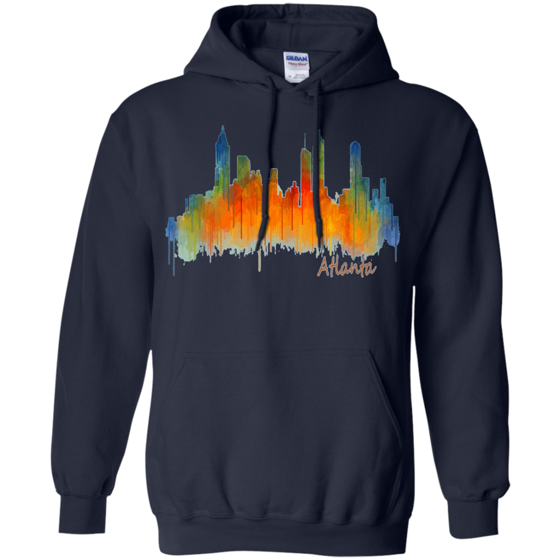 Atlanta Georgia Skyline Souvenir T-Shirt