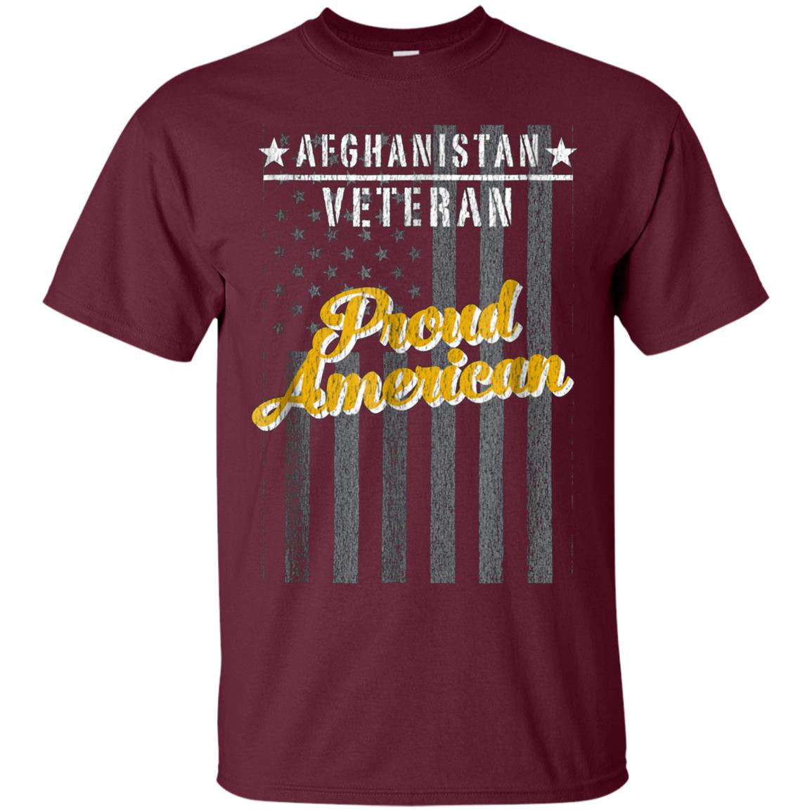 Afghanistan War Veteran Shirt Proud American Soldier