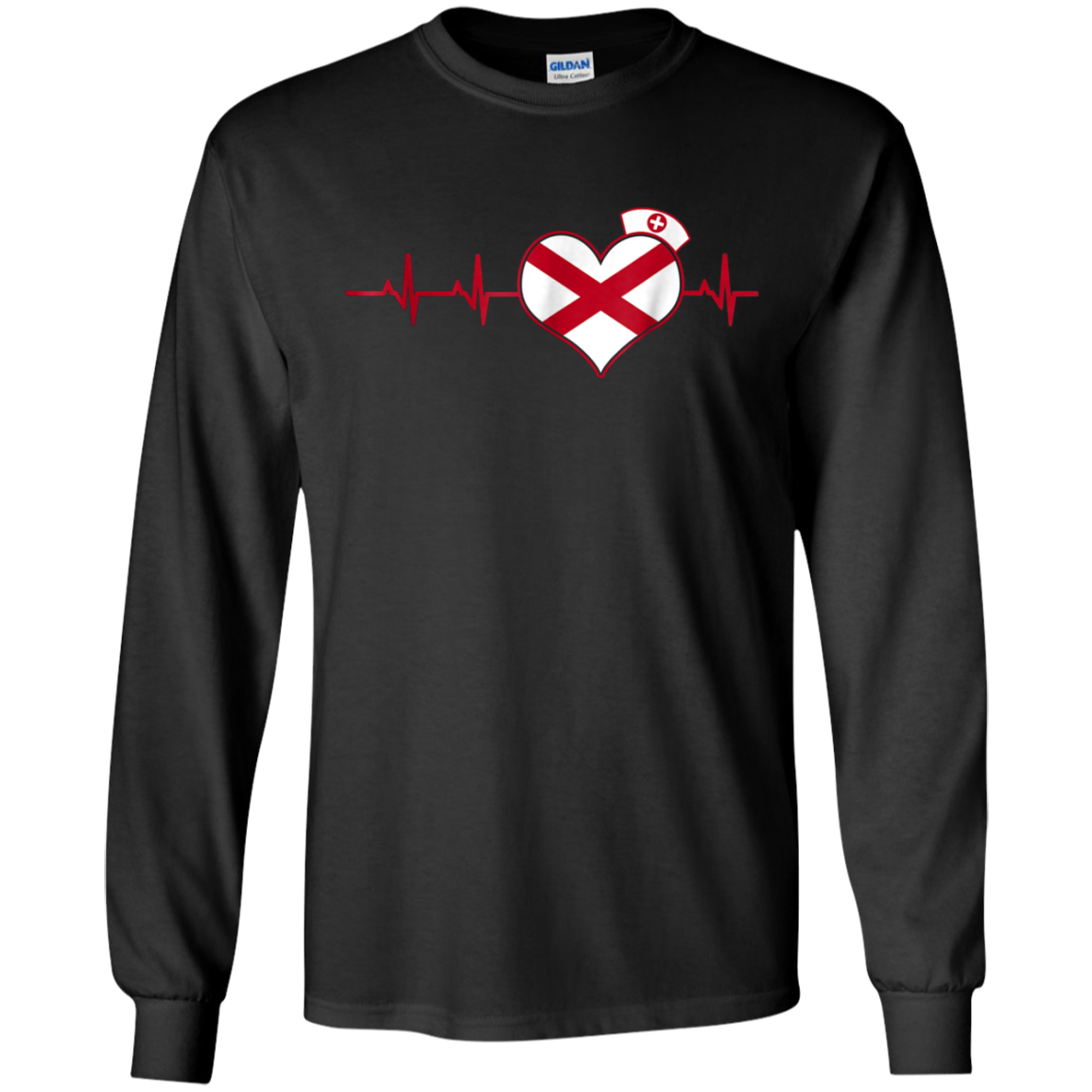 Alabama Nurse Heartbeat T-shirt National Nurses Week