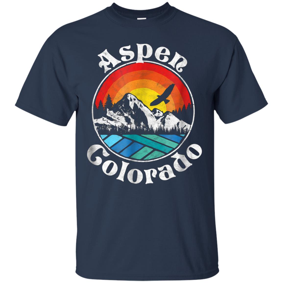 Aspen Colorado Vintage Mountain Outdoor Hiking Shirt