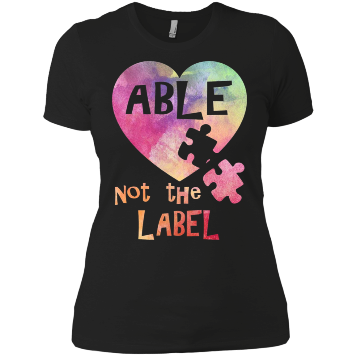 Autism Awareness t Shirts See The able not The Label Men-Women-Kid Gift tees