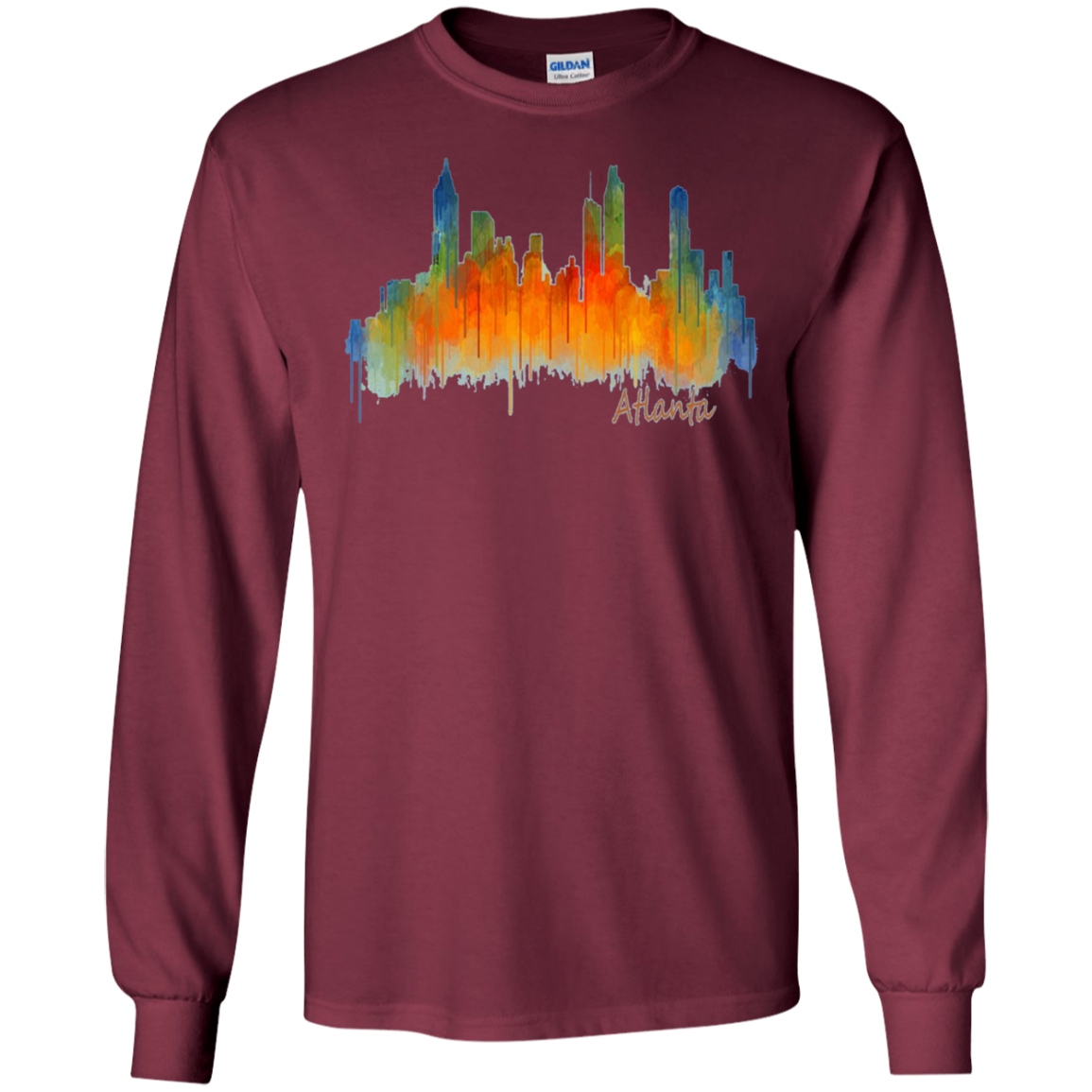 Atlanta Georgia Skyline Souvenir T-Shirt