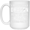 Image of "I'm Actually A Dragon" - Funny Halloween Costume T-Shirt