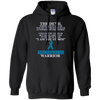 Image of T-shirt de foi de ruban de conscience de guerrier d'agoraphobie