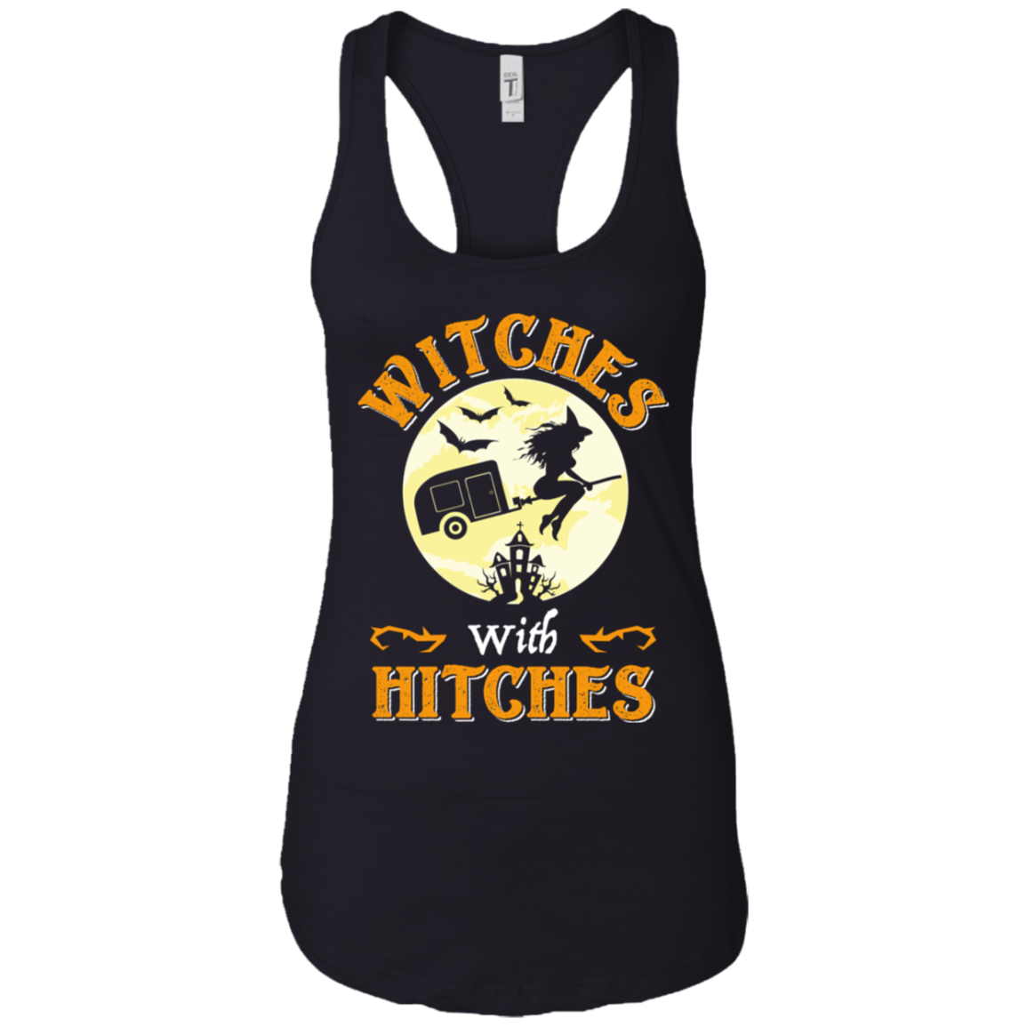 Witches With Hitches Funny Camping Halloween T-Shirt Gift