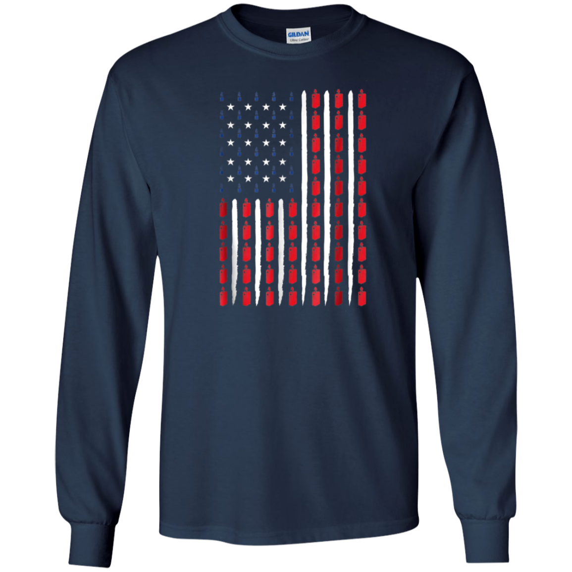 American Flag Shirt with Vaping items cloudchasers shirt USA