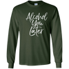 Image of Alcool Vous plus tard Chemise Drôle De jeu de mots de bière Appelez-vous boire tee