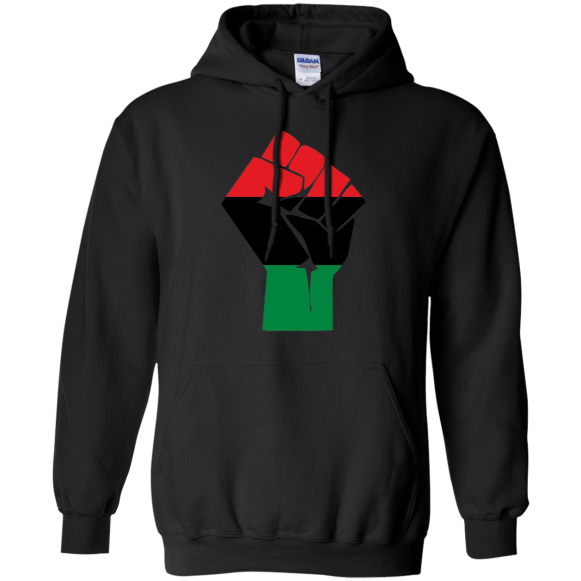 Afro-American Fist salute Shirt African Heritage Symbol Tee