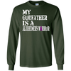 Image of Alzheimer's Awareness Shirt For Godfathers Purple Ribbon Tee