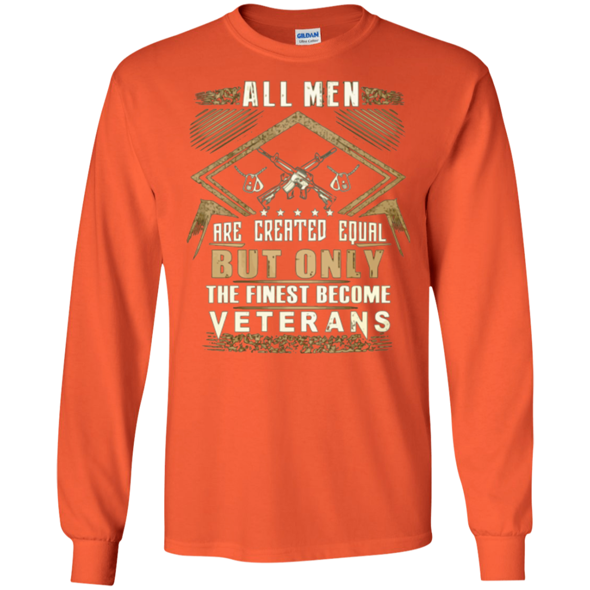 All men are created equal but only the finest become veteran