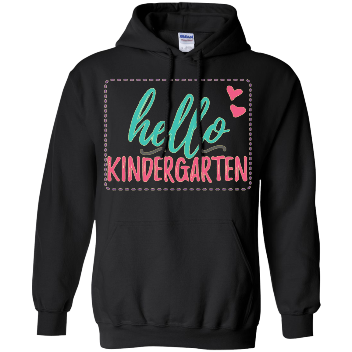 "Hello Kindergarten" Shirt for Kindergarten Girls, Teachers