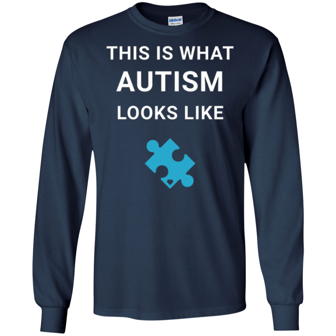 Autism Awareness: This Is What Autism Looks Like T-Shirt