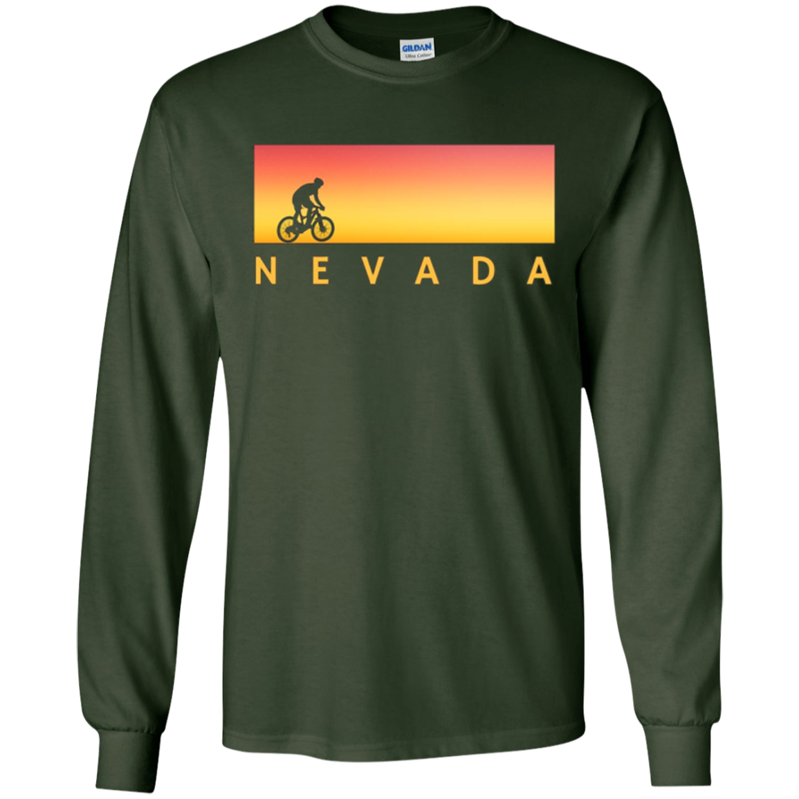 Bike Nevada T-Shirt, NV Biker Tee