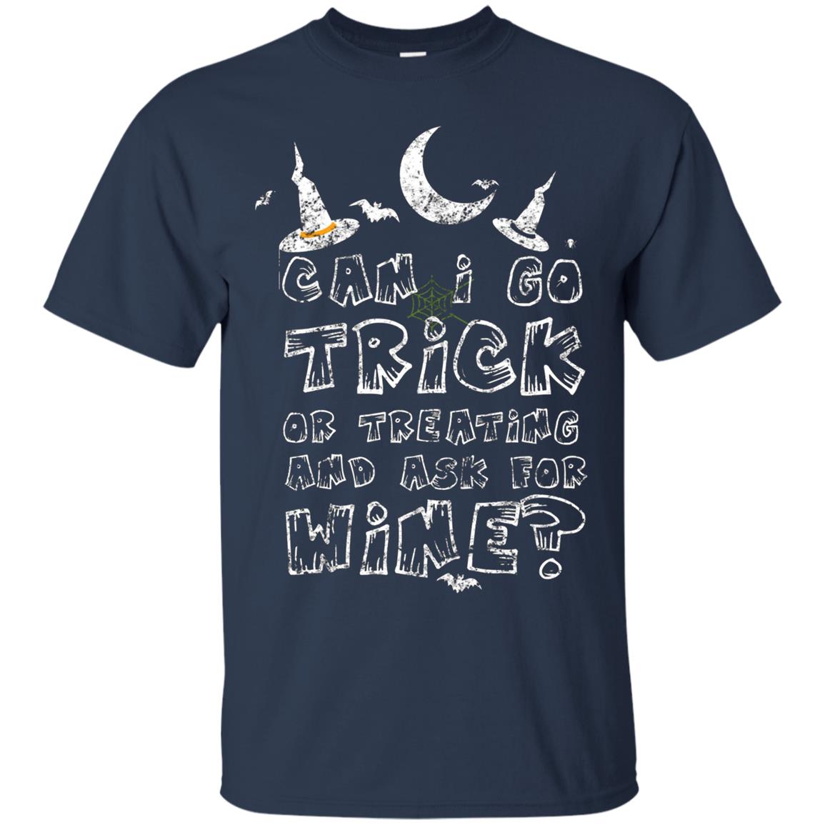 Adult Trick Or Treating For Wine Long Sleeve Shirt