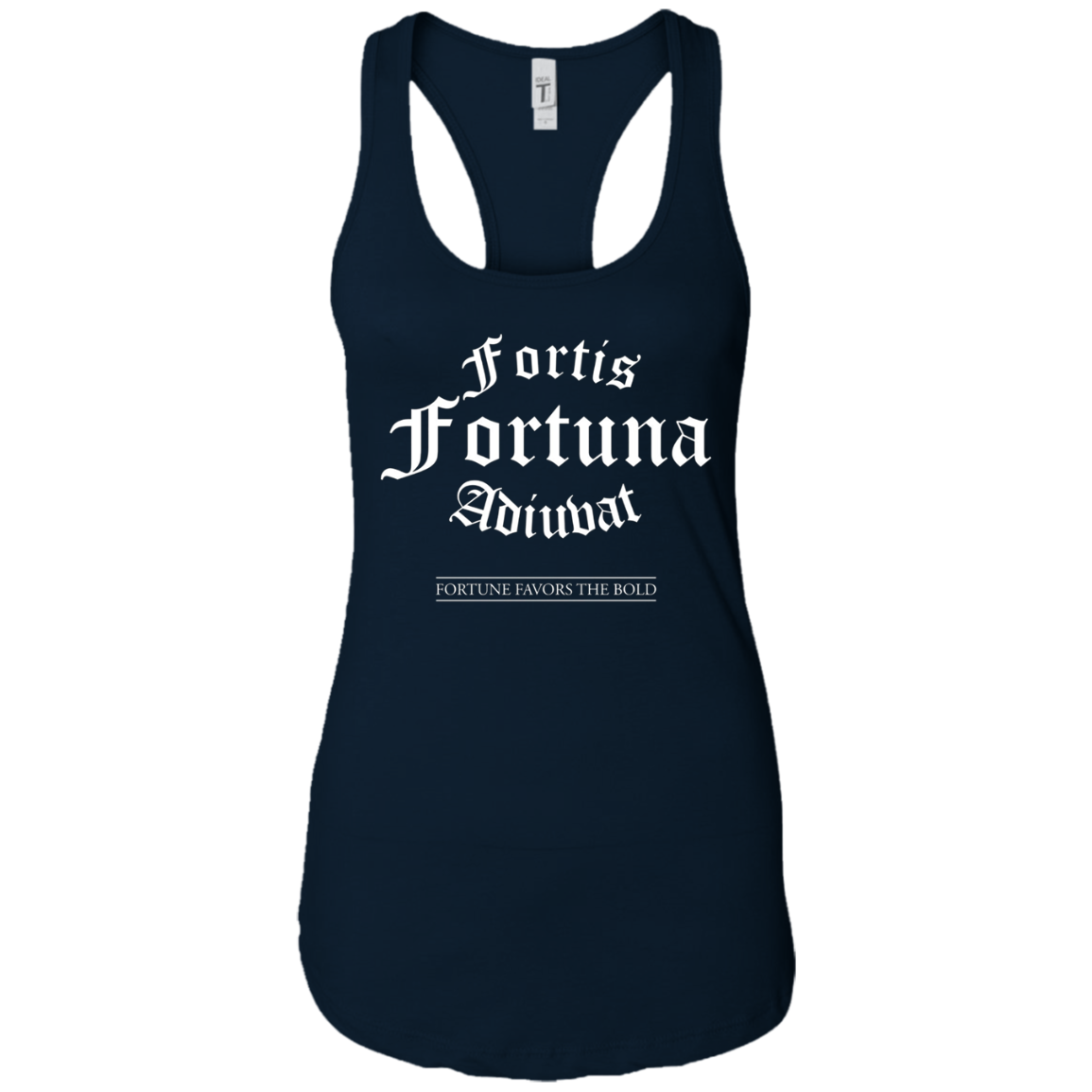 "Fortis Fortuna Adiuvat" Latin Quote T-Shirt