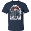 Image of La chemise de chien de meute afghane ne peut pas voir les amants de chien mignons Haters placer la balle sur le tee