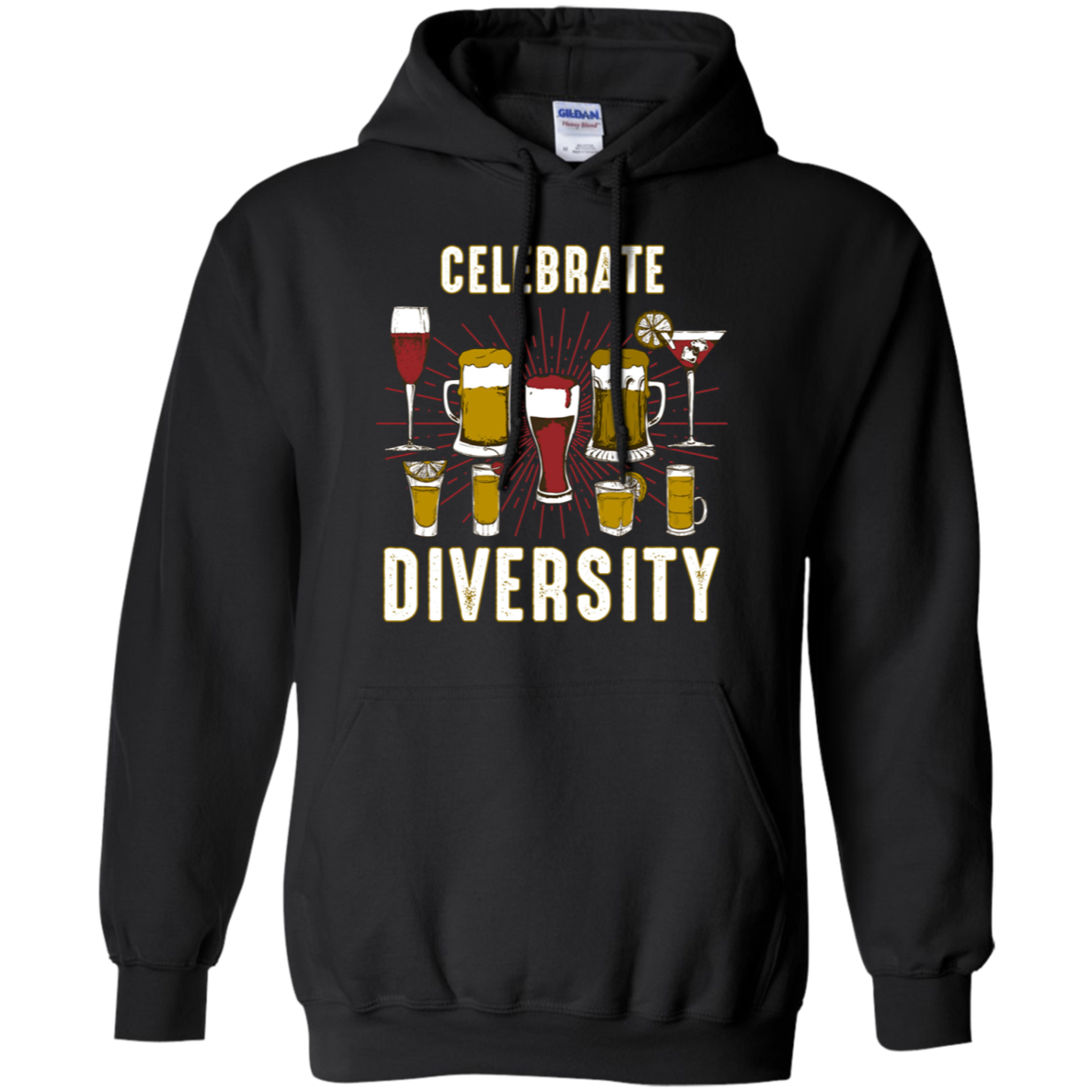 Alcohol Diversity Shirt Celebrate with Beer long sleeve