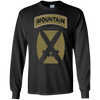 Image of Army 10th Mountain Division Military Veteran Morale Shirt