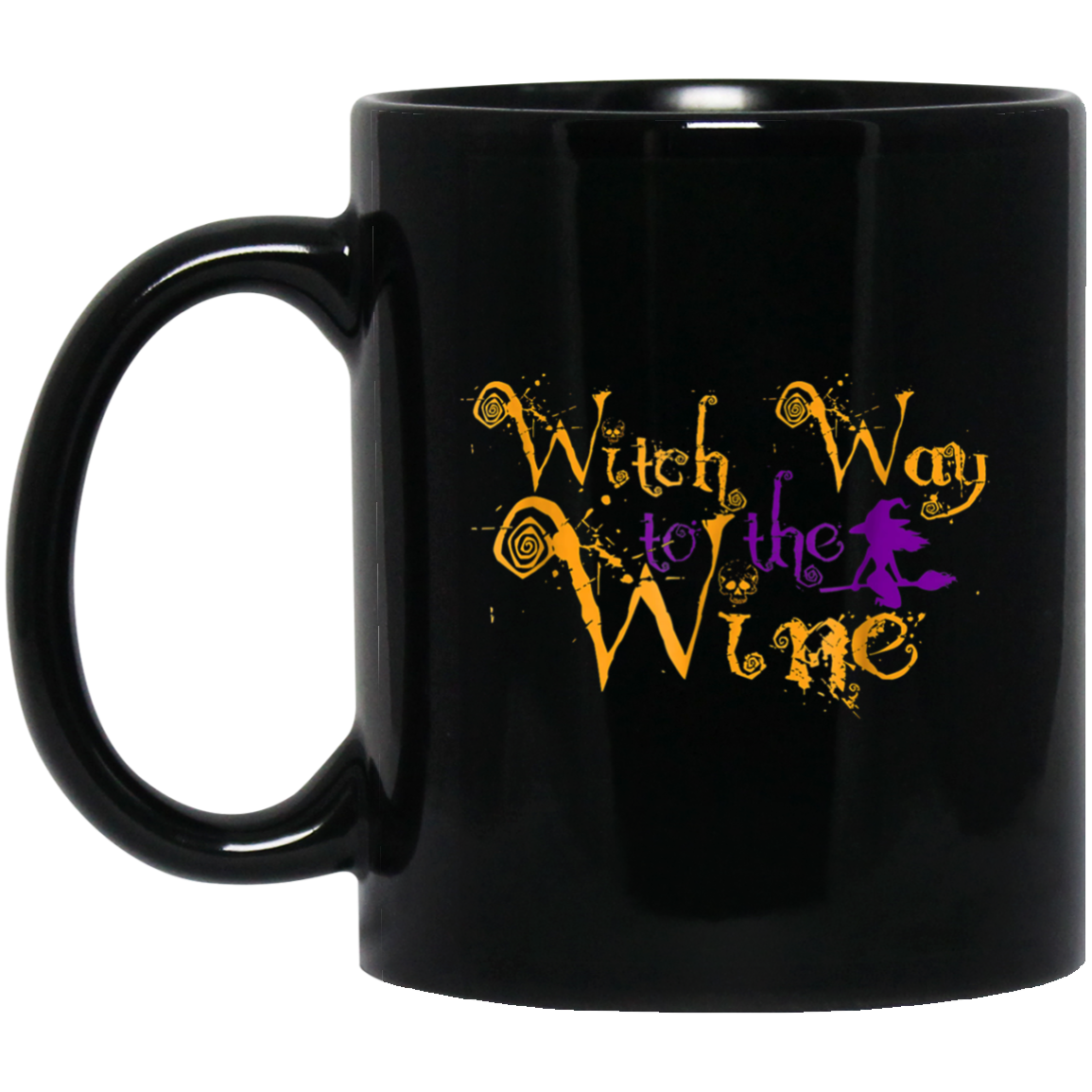 Witch way to the wine shirt Party Halloween Wine lover shirt