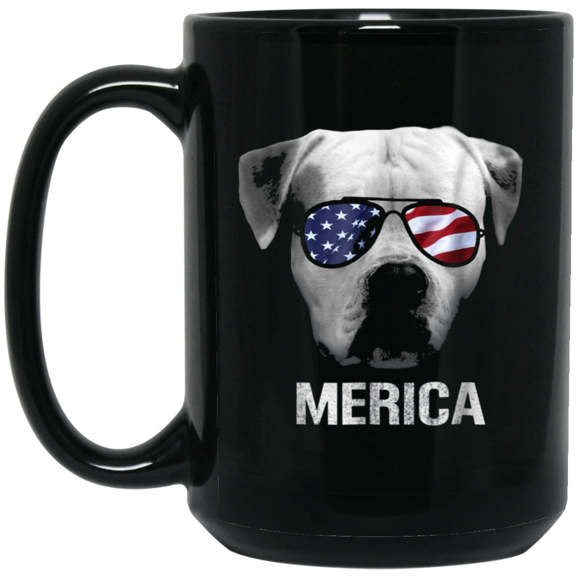 American Bulldog Merica t-shirt - Patriot Patriotic