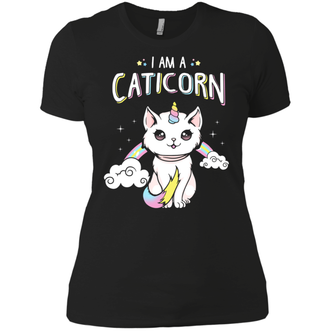 am a Caticorn Shirt Not a cat not a UNicorn Long Sleeve