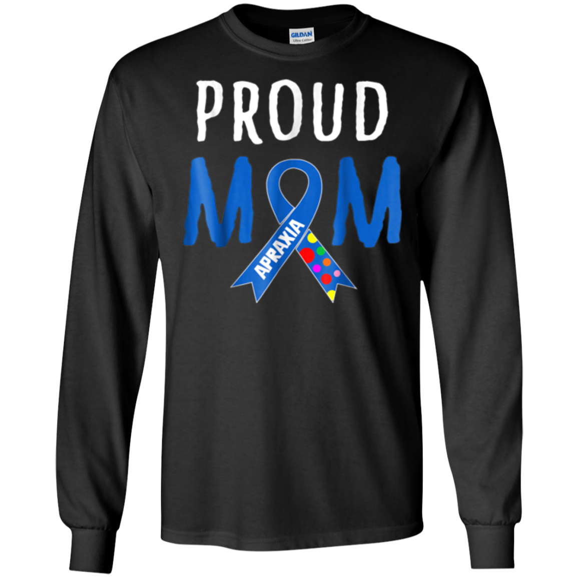 Apraxia Awareness T-shirt Mom Gift Apraxia Ribbon Shirt