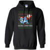 Image of Santa Riding Dolphin Merry Xmas Gift Tshirt