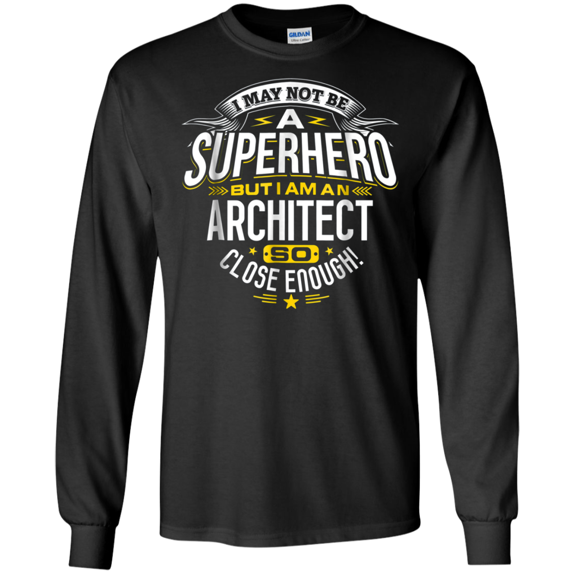 Architect T Shirt Gift Idea Superhero Architect T-Shirt