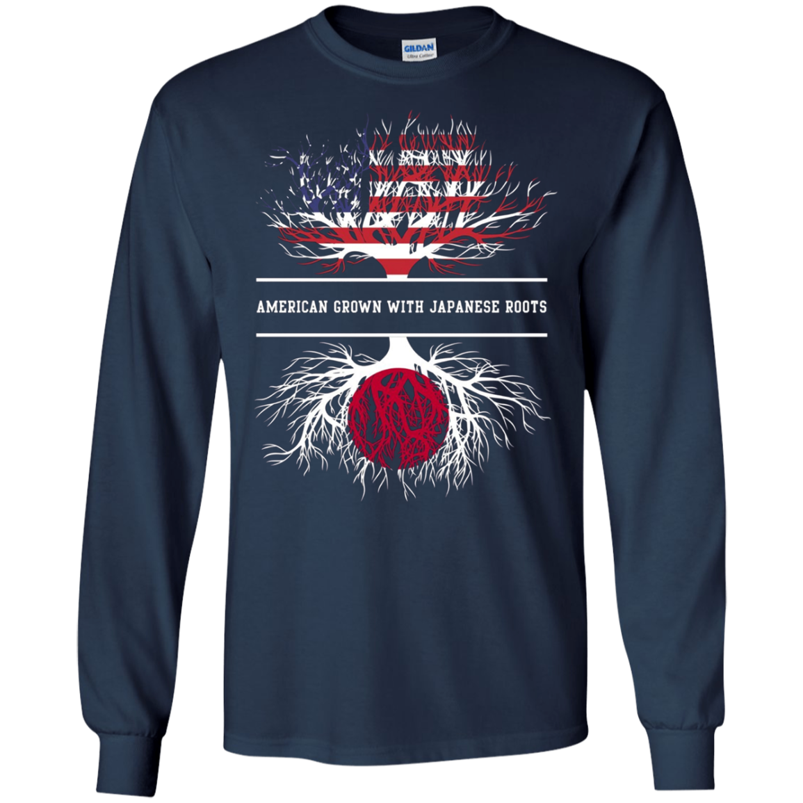 American Grown With Japanese Roots T-Shirt Japan Tee