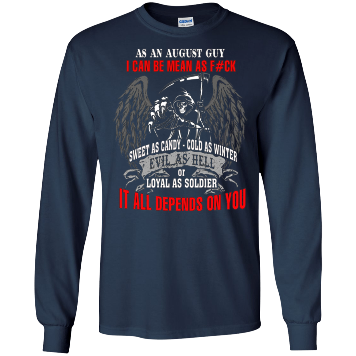 as a august guy t-shirt