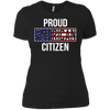 Image of American citizenship gifts flag apparel US citizen t shirt