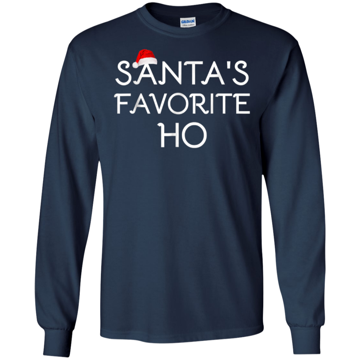 Santa's Favorite Ho Tshirt Funny Christmas Gift Tee Shirt