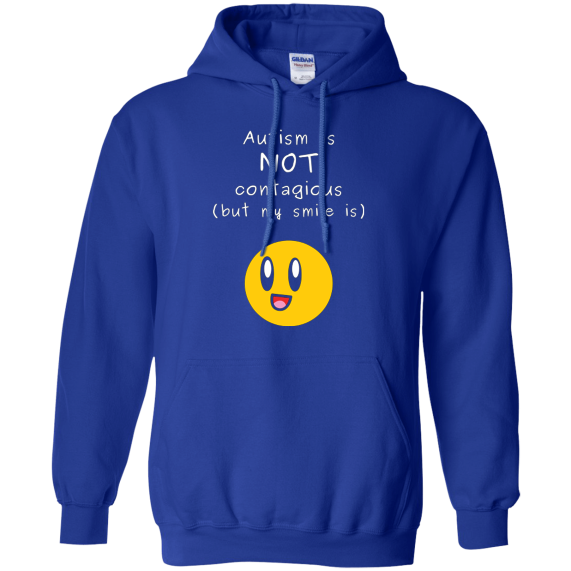 Autism Awareness: Autism is NOT contagious | Smiling T-Shirt