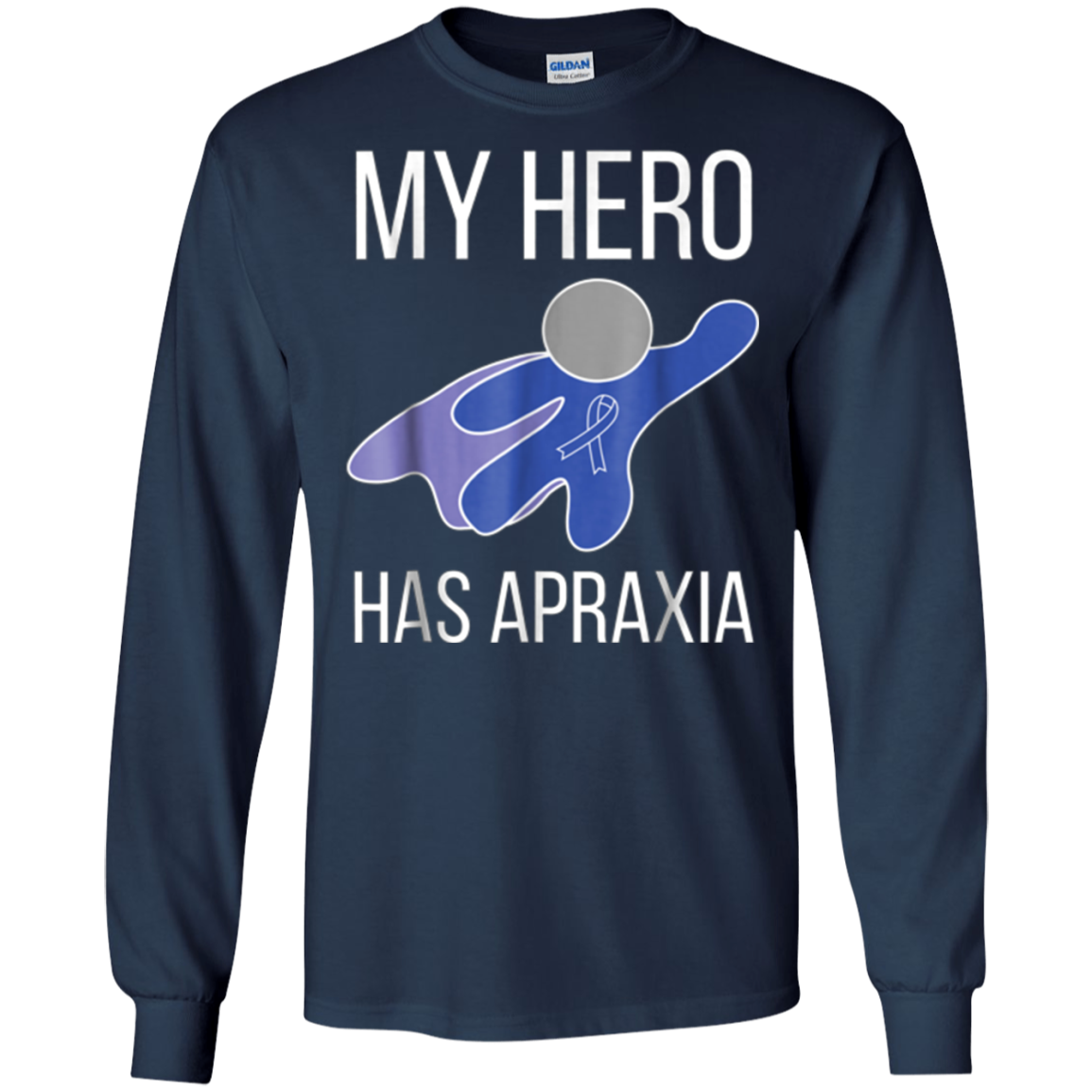 Apraxia Awareness Shirt Hero T-Shirt Parents Men Women Kids
