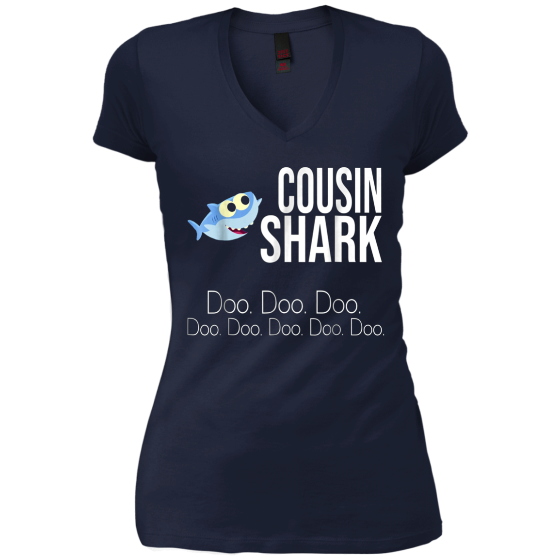 « Cousin Shark » Baby Mommy Daddy Matching Family Shark Shirt