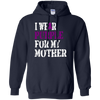 Image of Alzheimer's Awareness T-Shirt I Wear Purple For My Mother