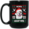 Image of American Bulldog Merry Woofmas T-Shirt Christmas
