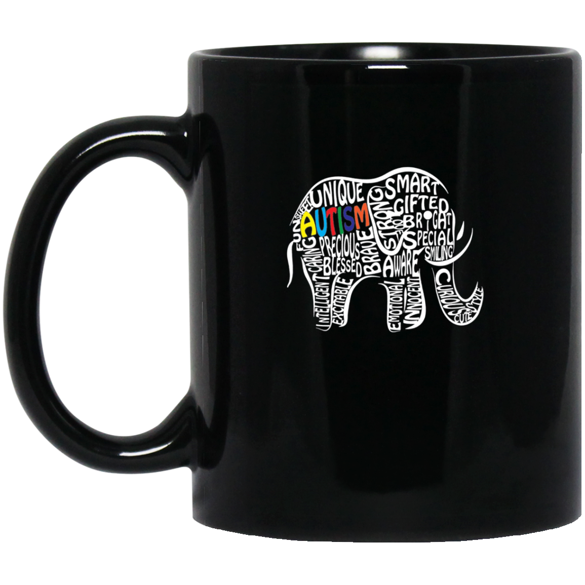 Autism Awareness Elephant Long Sleeve T Shirt