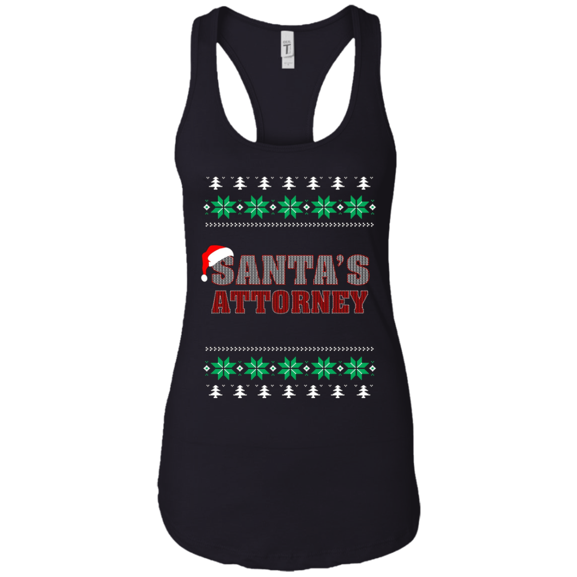 Santa's Attorney TShirt-Funny Ugly Christmas Sweater Tee