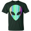 Image of Alien Head - Holographic Cute UFO Tshirt Tee