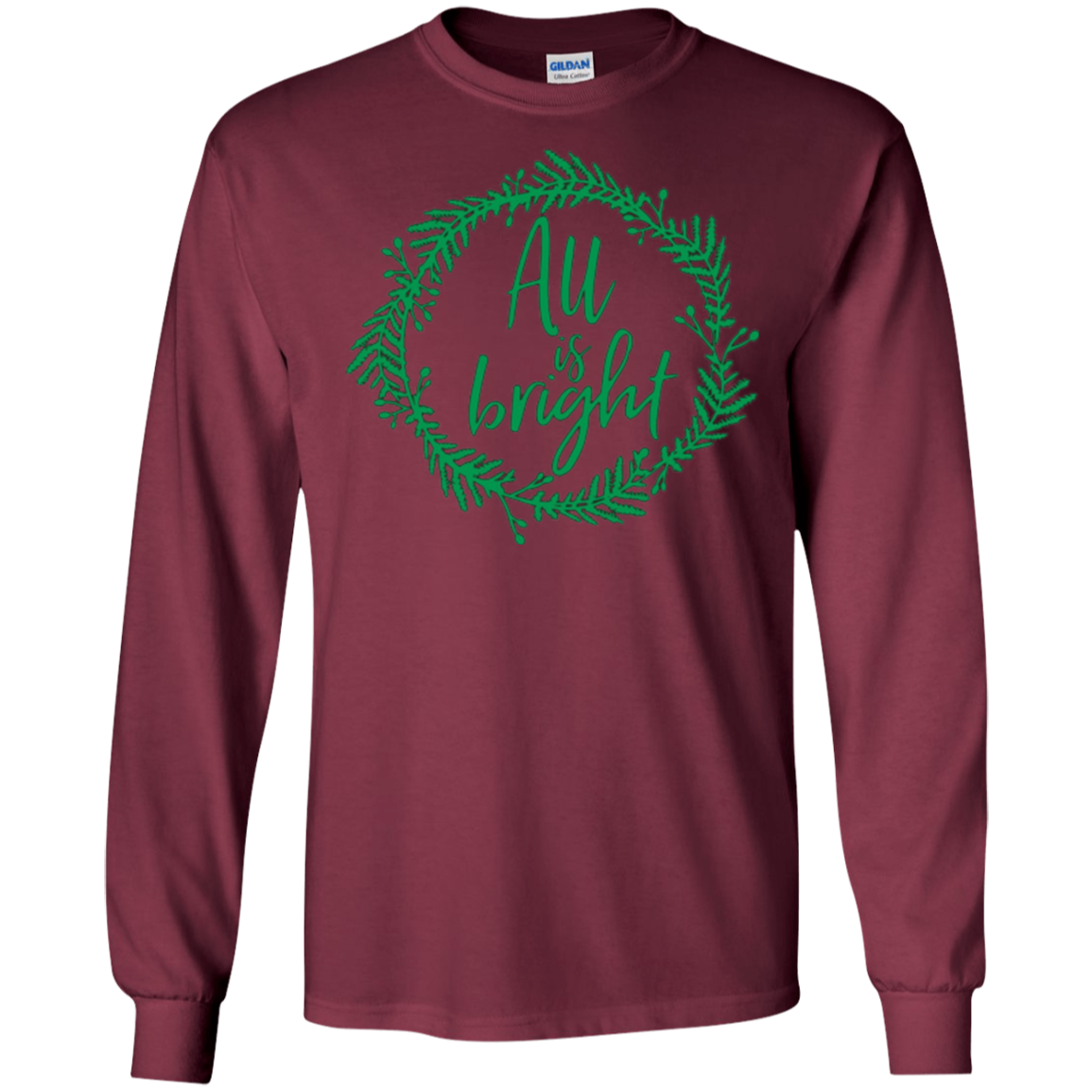 All is Bright Christmas Joy Caroling Holiday Christian Shirt