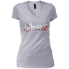 Image of America Heartbeat Red Shirt Fourth of July Outfit Stars